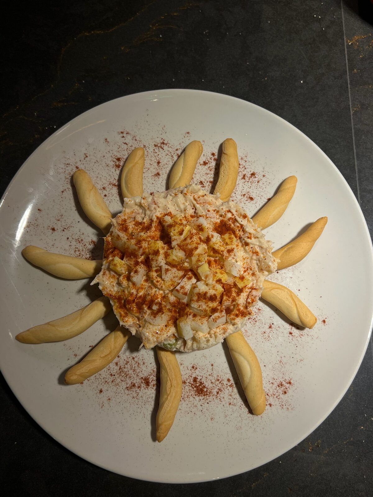 Ensaladilla rusa con picos