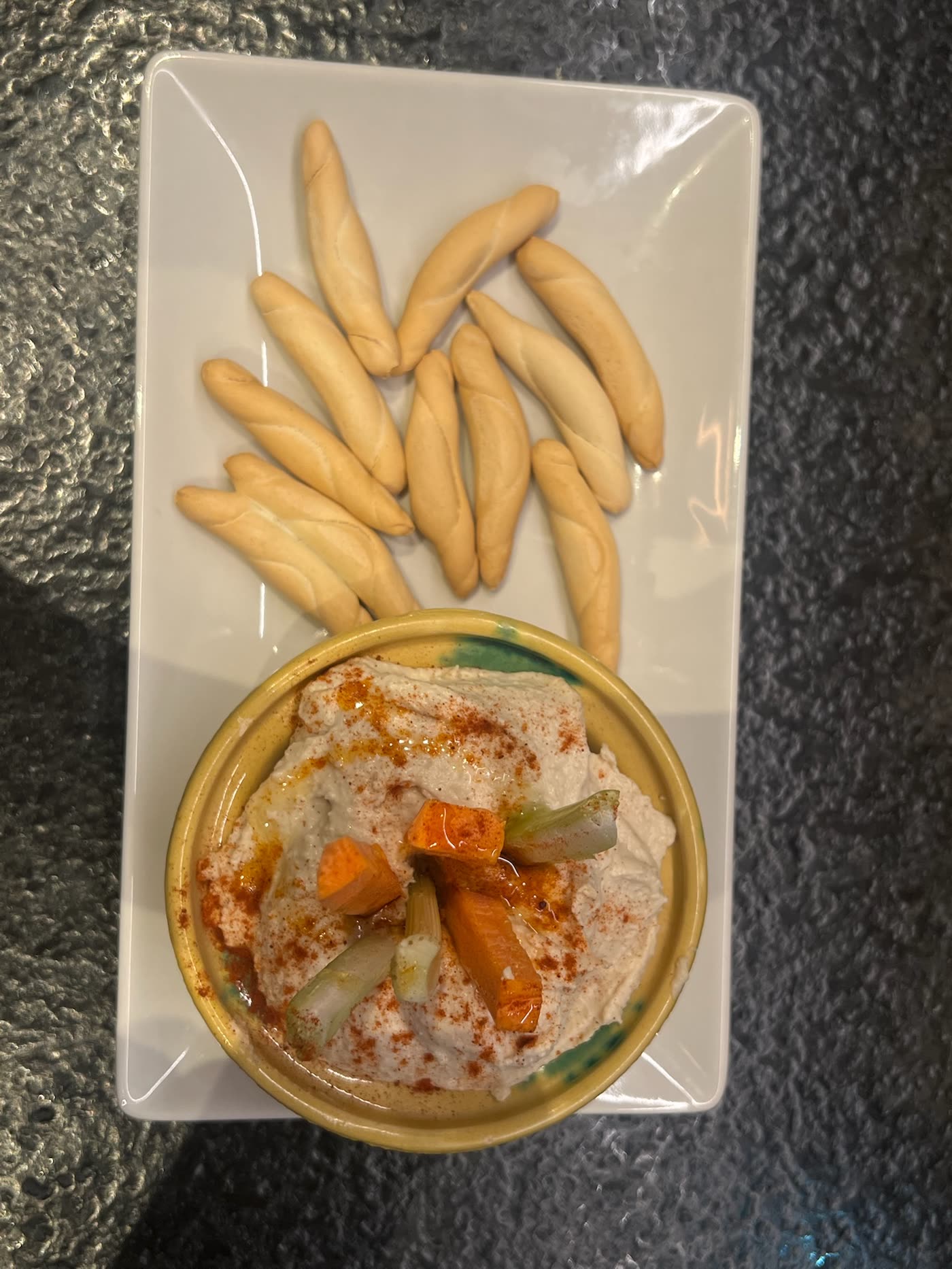 Hummus con picos